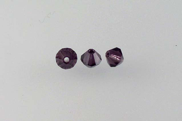 MC Bicone Xilion Cut beads High Sparkle 4 mm, color: 20510, Bohemia Crystal Glass, Czechia 45169302