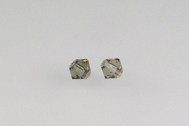 MC Bicone Xilion Cut beads High Sparkle 4 mm, Gray (40010), Bohemia Crystal Glass, Czechia 45169302