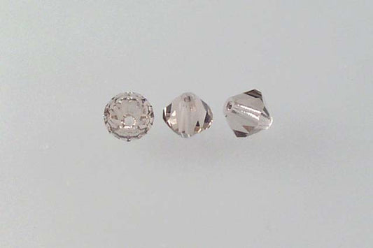 MC Bicone Xilion Cut beads High Sparkle 5 mm, Transparent Light Amethyst (20020), Bohemia Crystal Glass, Czechia 45169302