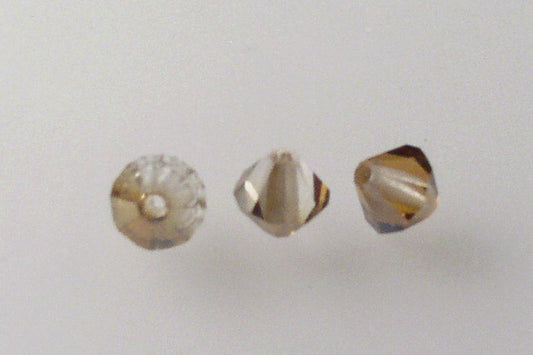 MC Bicone Xilion Cut beads High Sparkle 5 mm, Transparent Yellow 22501 (80100-22501), Bohemia Crystal Glass, Czechia 45169302