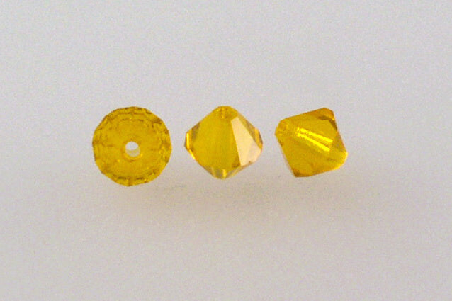 MC Bicone Xilion Cut beads High Sparkle 6 mm, color: 90000, Bohemia Crystal Glass, Czechia 45169302