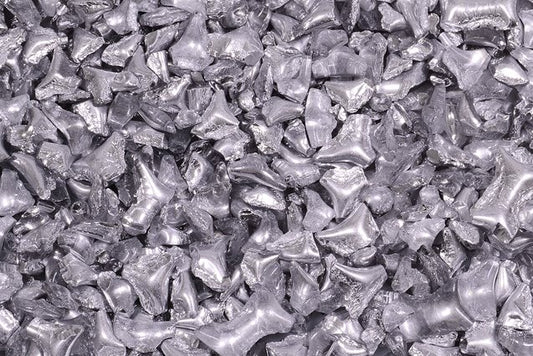 Glass Crumb Pieces for Home Epoxy Decor Mix, Crystal Crystal Silver Half Coating (30-27001), Bohemia Crystal Glass, Czechia SKLENENA