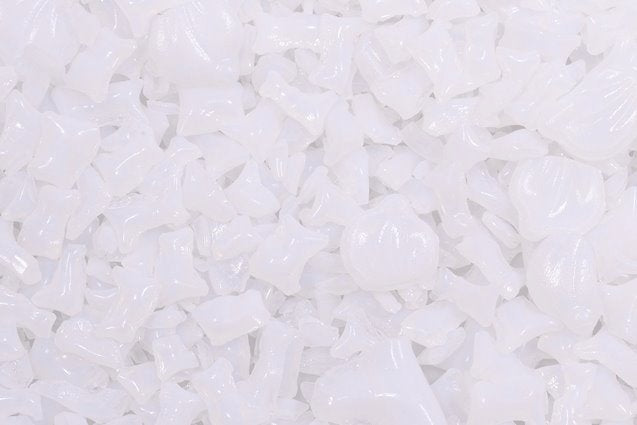 Glass Crumb Pieces for Home Epoxy Decor Mix, Opal White (1000), Bohemia Crystal Glass, Czechia SKLENENA