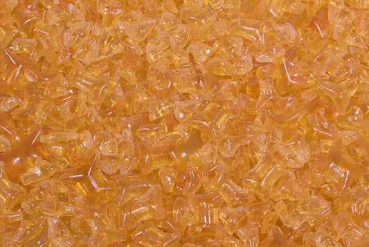 Glass Crumb Pieces for Home Epoxy Decor Mix, Transparent Orange (10040), Bohemia Crystal Glass, Czechia SKLENENA
