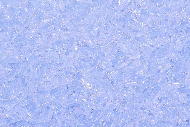Glass Crumb Pieces for Home Epoxy Decor Mix, Transparent Blue (30010), Bohemia Crystal Glass, Czechia SKLENENA