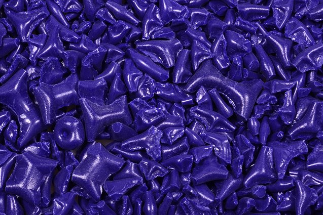 Glass Crumb Pieces for Home Epoxy Decor Mix, Opaque Blue (33070), Bohemia Crystal Glass, Czechia SKLENENA