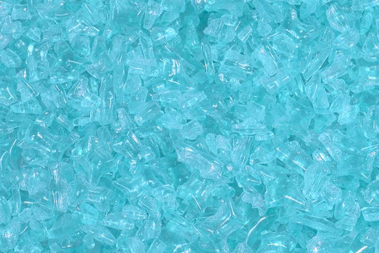 Glass Crumb Pieces for Home Epoxy Decor Mix, Transparent Aqua (60110), Bohemia Crystal Glass, Czechia SKLENENA