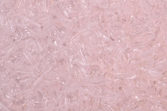 Glass Crumb Pieces for Home Epoxy Decor Mix, Transparent Pink (70110), Bohemia Crystal Glass, Czechia SKLENENA