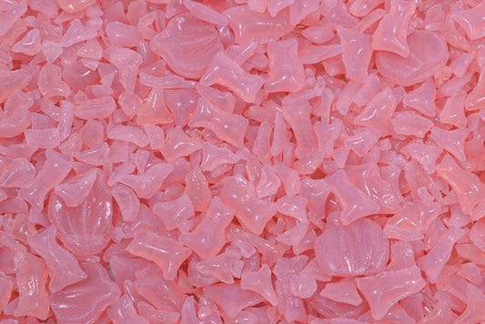 Glass Crumb Pieces for Home Epoxy Decor Mix, Opal Pink (71000), Bohemia Crystal Glass, Czechia SKLENENA
