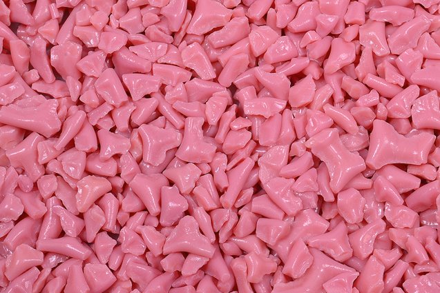 Glass Crumb Pieces for Home Epoxy Decor Mix, Opaque Pink (73030), Bohemia Crystal Glass, Czechia SKLENENA