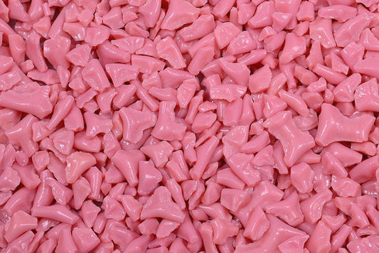 Glass Crumb Pieces for Home Epoxy Decor Mix, Opaque Pink (73030), Bohemia Crystal Glass, Czechia SKLENENA