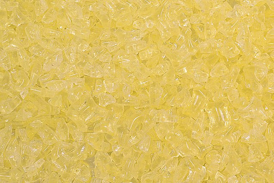 Glass Crumb Pieces for Home Epoxy Decor Mix, Transparent Yellow (80120), Bohemia Crystal Glass, Czechia SKLENENA
