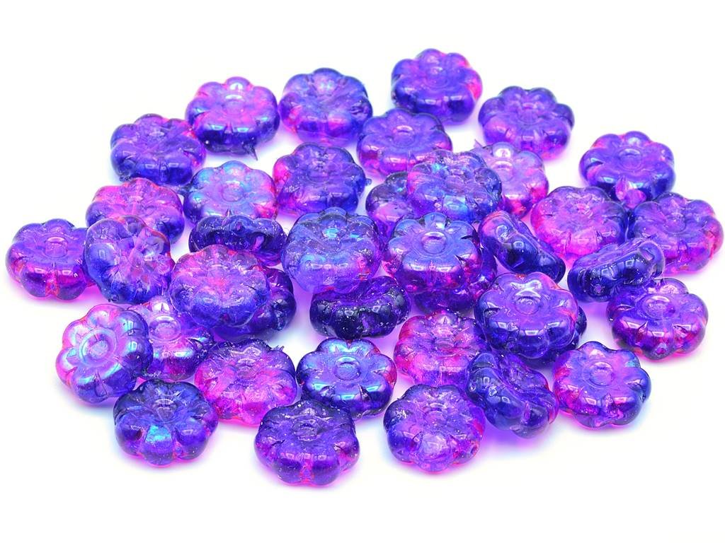 Flower Beads 00030/69008 Glass Czech Republic