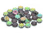 Flower Beads 20080/28171 Glass Czech Republic