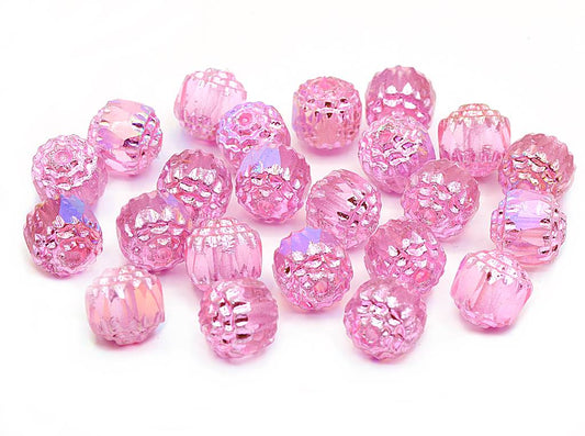 Fire Polished Faceted Beads Cathedral 8 mm, Crystal 98675 (00030-98675)