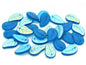 Flat Leaf Beads 60080/84110/28701 Glass Czech Republic
