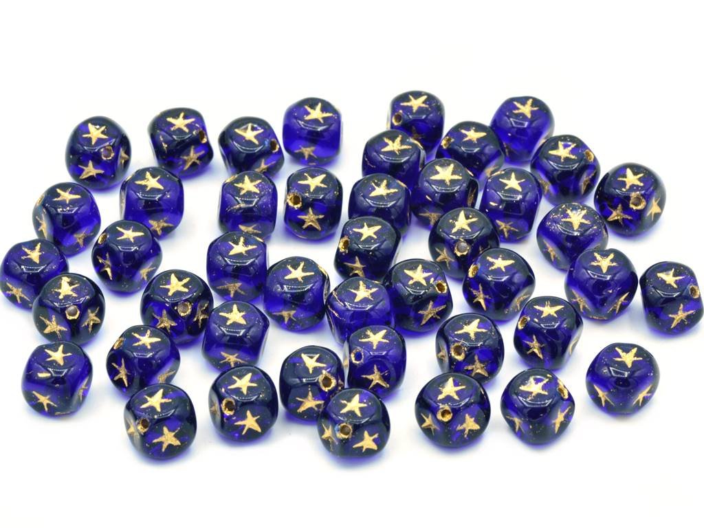 Cube Beads 30090/54202 Glass Czech Republic