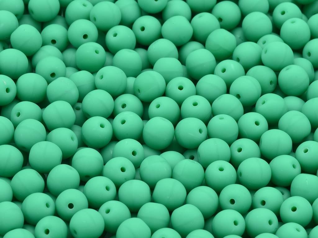 Round Pressed Beads 53120/84110 Glass Czech Republic