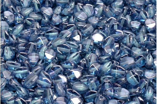 Pinch Beads, Crystal Luster Blue Full Coated (00030-14464), Glass, Czech Republic