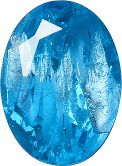 Oval Faceted Pointed Back (Doublets) Crystal Glass Stone, Aqua Blue 3 With Silver (60020-Ag-Tw-0-Al), Czech Republic