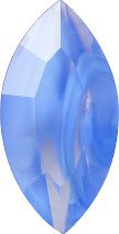 Navette Faceted Pointed Back (Doublets) Crystal Glass Stone, Aqua Blue 9 Pearl Colours (34020-00030-Tw), Czech Republic