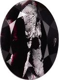 Oval Faceted Pointed Back (Doublets) Crystal Glass Stone, Black 1 With Silver (23980-00030-Ag-Tw), Czech Republic