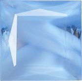 Square Faceted Pointed Back (Doublets) Crystal Glass Stone, Blue 8 Pearl Colours (34000-00030-Tw), Czech Republic