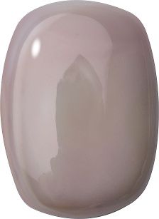 Rounded Octagon Cabochons Flat Back Crystal Glass Stone, Nude 1 Opaque (73100-St), Czech Republic