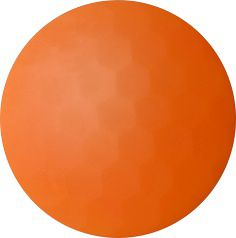 Round Faceted Pointed Back (Doublets) Crystal Glass Stone, Orange 3 Opaque With Matt (93130-Mat), Czech Republic