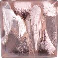 Square Cabochons Flat Back Crystal Glass Stone, Pink 4 With Silver (7011L0-Ag-Tw-Al), Czech Republic