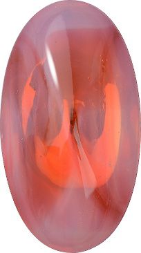Oval Cabochons Flat Back Crystal Glass Stone, Pink 5 Milky Colours (Milky-White-Milky-Straw-Tw-Al), Czech Republic