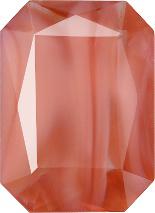 Octagon Faceted Pointed Back (Doublets) Crystal Glass Stone, Pink 6 Pearl Colours (74090-00030-Tw), Czech Republic