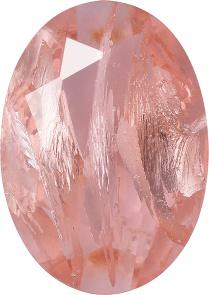 Oval Faceted Pointed Back (Doublets) Crystal Glass Stone, Pink 7 With Silver (7011L0-Ag-Tw), Czech Republic
