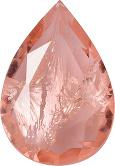 Pear Faceted Pointed Back (Doublets) Crystal Glass Stone, Pink 7 With Silver (7012L0-Ag-Tw-St), Czech Republic