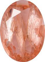 Oval Faceted Pointed Back (Doublets) Crystal Glass Stone, Pink 7 With Silver (7012L0-Ag-Tw-St), Czech Republic