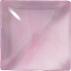 Square Cabochons Flat Back Crystal Glass Stone, Pink 8 Specials (00030-Br-7400-Tw), Czech Republic