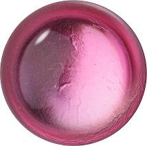 Round Cabochons Flat Back Crystal Glass Stone, Pink 8 With Silver (701090-K-St), Czech Republic