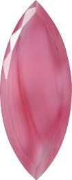 Navette Faceted Pointed Back (Doublets) Crystal Glass Stone, Pink 16 Pearl Colours (74000-00030-Tw), Czech Republic