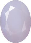 Oval Faceted Pointed Back (Doublets) Crystal Glass Stone, Pink 21 Pearl Colours (00503), Czech Republic