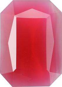 Octagon Faceted Pointed Back (Doublets) Crystal Glass Stone, Pink 22 Milky Colours (04030-70140-K), Czech Republic