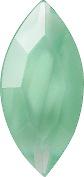 Navette Faceted Pointed Back (Doublets) Crystal Glass Stone, Turquoise 2 Pearl Colours (54040-00030-Tw), Czech Republic