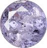 Round Faceted Pointed Back (Doublets) Crystal Glass Stone, Violet 1 With Silver (20210-Ag-Al-Tw), Czech Republic