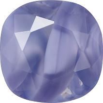 Rounded Square Faceted Pointed Back (Doublets) Crystal Glass Stone, Violet 3 Pearl Colours (24090-00030-Tw), Czech Republic
