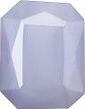 Octagon Faceted Pointed Back (Doublets) Crystal Glass Stone, Violet 3 Pearl Colours (00505), Czech Republic