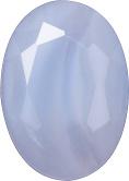 Oval Faceted Pointed Back (Doublets) Crystal Glass Stone, Violet 3 Pearl Colours (00505), Czech Republic