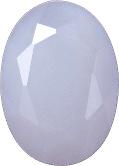 Oval Faceted Pointed Back (Doublets) Crystal Glass Stone, Violet 4 Pearl Colours (00503), Czech Republic