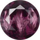 Round Faceted Pointed Back (Doublets) Crystal Glass Stone, Violet 7 With Silver (20060-Ag-Tw), Czech Republic