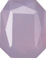 Octagon Faceted Pointed Back (Doublets) Crystal Glass Stone, Violet 10 Pearl Colours (2400-St), Czech Republic