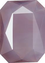 Octagon Faceted Pointed Back (Doublets) Crystal Glass Stone, Violet 10 Pearl Colours (2401-St), Czech Republic