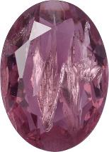 Oval Faceted Pointed Back (Doublets) Crystal Glass Stone, Violet 11 With Silver (20040-Ag-Tw), Czech Republic